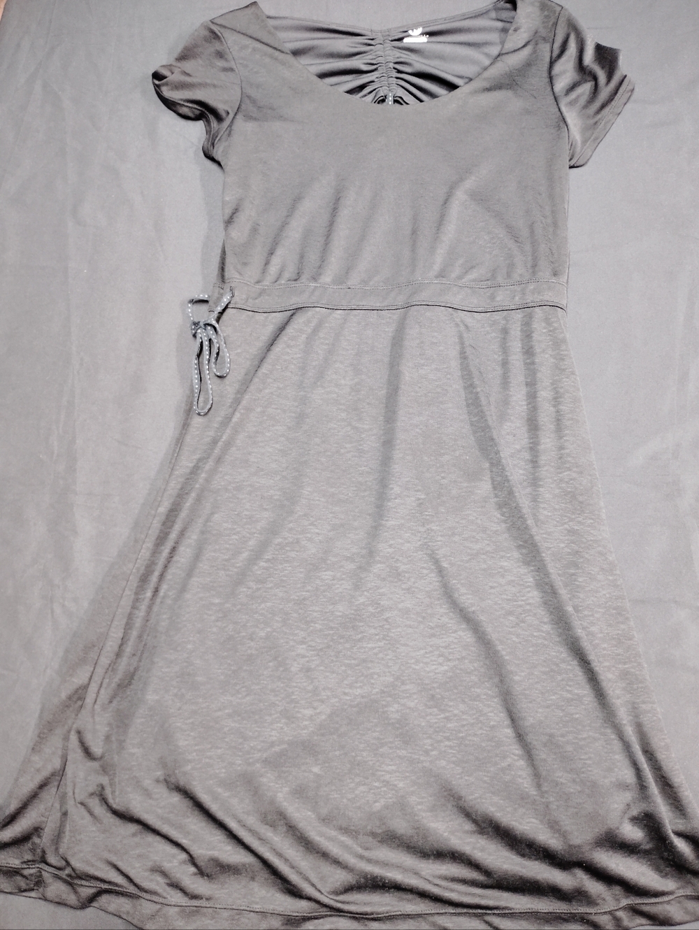 Merrell Black Active Dress with Ruched Detail